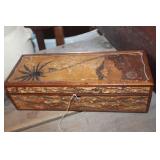 Vintage Wood Boxes & Crock