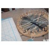 Vtg. Wooden Loom and More