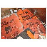 Vtg. Trick or Treat Paper Bags & More