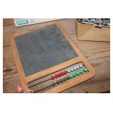 Vtg. Slate Board and More