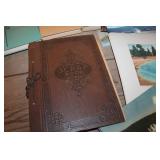 Scrapbook with Vtg. Cards & More