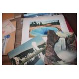 Scrapbook with Vtg. Cards & More