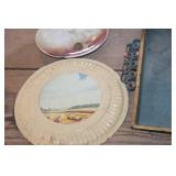 Lg. Vintage Metal Tray and More