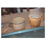 Lg. Vintage Metal Tray and More