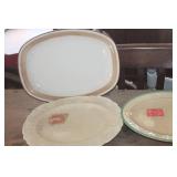 Vtg. Homer Laughlin Platter and More