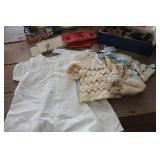 Vintage Toy Top, Doll Clothes & More