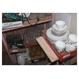 Contents of Shelf and Table