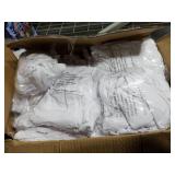 SUPERO Waterproof Spandex Chair Cover 25PCS, Stretch Dining Chair Covers, Polyester Outdoor Chair Covers, Protector Stretch Chair Cover for Party Universal, Banquet, Wedding Event, Hotel(White)