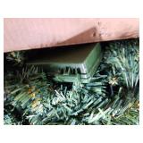 9 FT Pre-lit Christmas Garland Holiday Artificial 50 Led Light for Stairs Wall Door Indoor Outdoor Garland with Battery Operated Timer, for Home Decorations Fireplaces