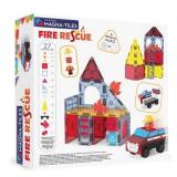 Magna-Tiles Fire Rescue 27-Piece Magnetic Construction Set, The Original Magnetic Building Brand MISSING PIECES