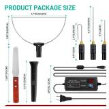 Hot Foam CutterFoam Cutter Electric Cutting Machine Pen Tools Kit with 110-240V/0-28W Digital Voltage Controller Electric Cutting Machine Pen Tool