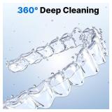 CXRUY Ultrasonic Retainer Cleaner - UV Dental Cleaning Pod Night Guard Cleaner for Dentures, Aligner, Braces, Toothbrush Heads, Jewelry (Black)