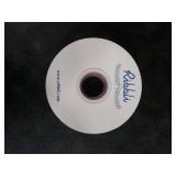 Ribbli Polyester Dark Red Velvet Ribbon,1 Inches Continuous10-Yard Spool,Christmas Ribbon for Gift Wrapping,Floral Bouquets, Home Decor