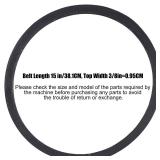 SizendHK 07200717 Snow Blower Auger Traction V-Belt for Ariens 921019 921020 921305 921306 921307 921312 921029 921032 921037 921038 Snow Blowers, Replaces 07200522 3L Raw Edge Belt(07200717)
