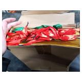 ForraFun 24 Pcs Medium Christmas Gift Bags with Handles Bulk 9.8 x 3.9 x 13 Inches Christmas Red Green Metallic Paper Gift Bags for Xmas Winter Holiday Party Favor Shopping Goodie Treat Bag