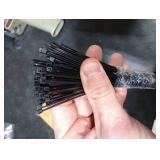 uxcell Nylon Cable Ties 8 Inch Self-Locking Zip Ties 0.08 Inch Width Black 100pcs