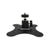 NVRTTRR Vertically Mounted Projector Bracket Wall-Mounted Universal Ceiling Wall Projector, 1/4 Screw, Camera Bracket mini 2.36in