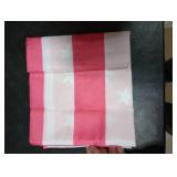 WEENEO Pink American Flag Tapestry Wall Hanging 60 x 40 Inch Funny Light Pink Striped Backdrop Poster for Home College Party Decor,Vivid Color Flag Backgrounds Tapestries for Outdoor Indoor Photoshoot