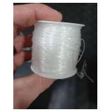 Paxcoo 0.8mm Elastic String, Stretchy Bracelet String Crystal String Bead Cord for Bracelet, Beading and Jewelry Making (120 m)