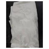 ALYVIA SPRING Waterproof Fabric Shower Curtain Liner with 3 Magnets - Soft Hotel Quality Cloth Shower Liner, Light-Weight & Machine Washable - Standard Size 72x72, White