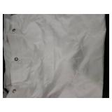 ALYVIA SPRING Waterproof Fabric Shower Curtain Liner with 3 Magnets - Soft Hotel Quality Cloth Shower Liner, Light-Weight & Machine Washable - Standard Size 72x72, White