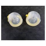 Hands-Free Collection Cups Compatible with Spectra S1 S2 S9, Replace Breast Pump Kits Compatible with Spectra Breast Pumps, 27mm Flange + 17/19/21/24mm Inserts