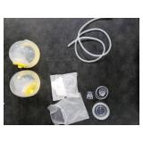 Hands-Free Collection Cups Compatible with Spectra S1 S2 S9, Replace Breast Pump Kits Compatible with Spectra Breast Pumps, 27mm Flange + 17/19/21/24mm Inserts