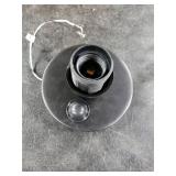 YYJLX Indoor Motion Sensor Ceiling Light Fixture Modern Cryatal Semi Flush Mount Ceiling Light Black Ovrehead Light Fixture for Porch Hallway Front Entryway Kitchen Hall Garage.