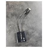 HDMI Splitter 1 in 2 Out, 4K HDMI Splitter for Dual Monitors Duplicate,Support1080P/4k30/60 /3D,Copy The Same Signal Source to Both displays