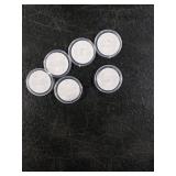 Mxxipp  Self-Adhesive Ceiling Hooks for Hanging, Sticky Transparent Discs with Metal Hooks, No-Drill Wall Hanger for Christams Wedding Birthday Party Decorations