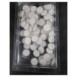 Mxxipp  Self-Adhesive Ceiling Hooks for Hanging, Sticky Transparent Discs with Metal Hooks, No-Drill Wall Hanger for Christams Wedding Birthday Party Decorations