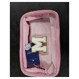 YOOLIFE Valentines Gifts for Grandkids Teacher Gift Travel Toiletry Bag Clear Makeup Bag Travel Essentials Christmas Gifts for Girls Teen Girlfriend Kids Birthday Gift Stocking Stuffers Pink M