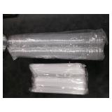 Lamosi Pack 20 oz Clear Plastic Cups with Lids and Straws, Disposable Iced Coffee Cups with Lids for To-Go Cold Drinks, Smoothies and Slushie