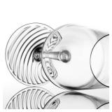 Zwiesel Glas Echo Crystal Martini Glass, 6 Ounce (Set of 4) ONE BROKEN