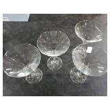 Zwiesel Glas Echo Crystal Martini Glass, 6 Ounce (Set of 4) ONE BROKEN