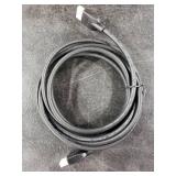 Amazon Basics HDMI Cable, 10ft, 4K@60Hz, High-Speed 4K HDMI 2.0 Cord (18Gbps), 2160p, 48 bit, Compatible with TV/PS5/Xbox/Roku, Black