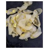 OWill Black and Gold Confetti Balloons, 12 Inches Black and Gold Balloons for Birthdays, Graduation Decorations, Weddings & Arches, Garlands & Party Decorations