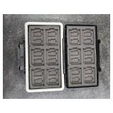 36 Slots Memory Card Case Water-Resistant Anti-Shock Memory Card Wallet for 24 Micro SD SDXC SDHC TF Cards and 12 SD SDXC SDHC Cards