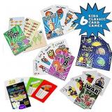 Regal Games Card Games for Kids - Go Fish, Crazy 8