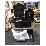 Pantrymade Dual Brew Coffee Maker | 12 Cup Glass Carafe & Single Serve K-Cup Combo | Programmable Touchscreen Coffee Machine for Ground Coffee or Pods | Auto Shut-Off, Black