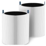311i Max Replacement Filter Compatible with Blueair Blue Pure 311i Max Air Puri-fi-ers, H13 True HEPA & Activated Carbon Filter, Compare to Part #F3MAX, 2 Pack