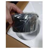 POCHFAN 52 Inch Black Ceiling Fans with Lights and Remote, Flush Mount Low Profile Ceiling Fan for Bedroom, Living Room, Patio, Dimmable 6 Speeds Noiseless Reversible, ETL Listed