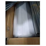 Mavivegue Book Shelf, 20 Cube Storage Organizer, DIY Bookcase, Metal Cube Bookshelf, Tall Book case for Bedroom, Living Room, Office, Closet Storage Organizer, Black Cubicle Storage Rack-White