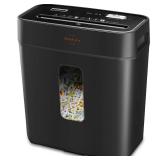 VidaTeco Shredder for Home Use 8-Sheet Cross-Cut Paper Shredder with P-4 Higher Security,Shred Card/Clip/Staple,Small Document Shredding Machine for Home Office Heavy Duty with Jam Proof,3.04-Gal Bin