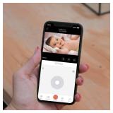 Security Camera 2K, blurams Baby Monitor Dog Camera 360-degree for Home Security w/Smart Motion Tracking, Phone App, IR Night Vision, Siren, Works with Alexa & Google Assistant & IFTTT, 2-Way Audio