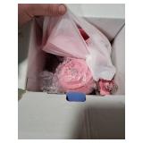 Yarn Winder, Electric Yarn Ball Winder for Crocheting, Efficiently Cake with Strong Tension Adjustable Speed Up to 13 oz, Automatic Spinner Wool for Knitting Enthusiast (Pink)