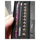 Fidget Pen, Magnetic Fidget Cool Gadgets Pen, Decompression Magnet Pen Fidget Toy, Relieve Pressure Novel Toy Fidget Gift for Kids, Boys, Girls, Teens or Friends for Birthday Christmas (Mixcolor)