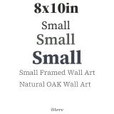 iHery Girls Just Wanna Have Fun Framed Trendy Cowgirl NewsPaper Wall Art, Small 8x10in Natural OAK Wood Black and White Canvas Wall Decor For Bedroom Dorm Living Room,Vintage Bar Car Home 1Pack