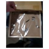 iHery Girls Just Wanna Have Fun Framed Trendy Cowgirl NewsPaper Wall Art, Small 8x10in Natural OAK Wood Black and White Canvas Wall Decor For Bedroom Dorm Living Room,Vintage Bar Car Home 1Pack