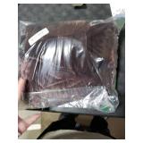 NICETOWN Brown Velvet Curtains 96 inch Long 2 Panels for Living Room - Blackout Window Treatments Pleat Tape with Back Tab Vision Insulated Temperature Balanced Drapes for Bedroom and Dining Room